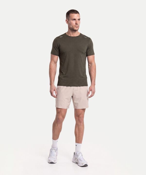 Bermuda Para Hombre Beige