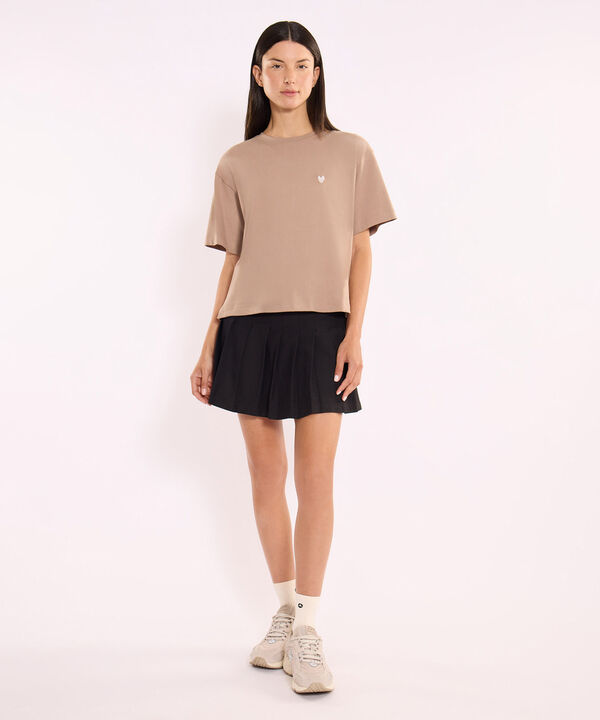 Camiseta Para Mujer Cafe