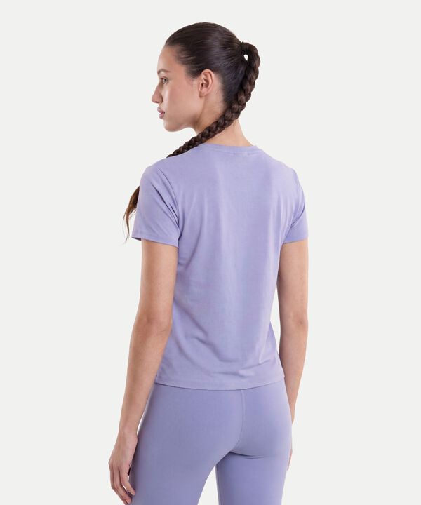 Camiseta Para Mujer Lila