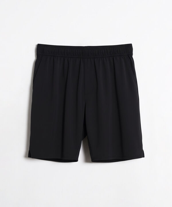 Bermuda Para Hombre Negro image number null