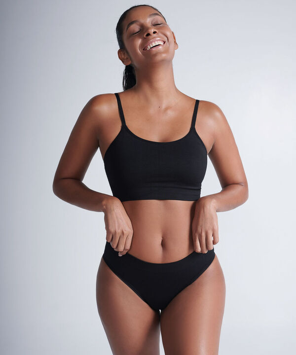 Top Para Mujer Negro image number null