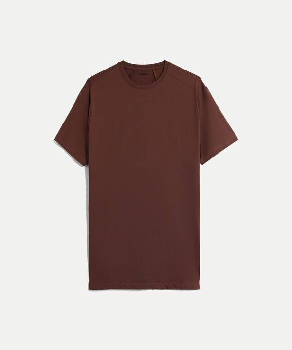 Camiseta Para Hombre CafeOscuro image number null