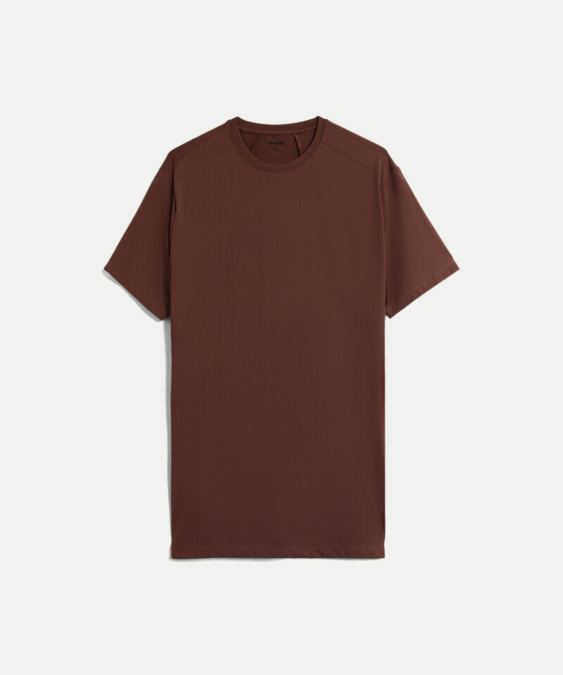 Camiseta Para Hombre CafeOscuro