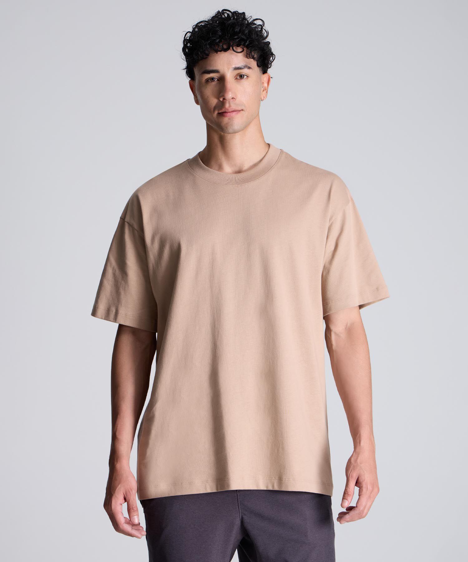 Camiseta Para Hombre Camel
