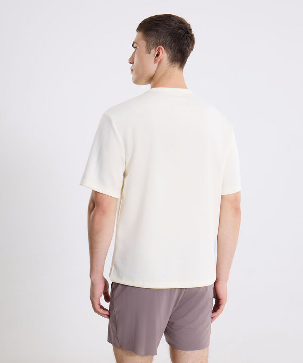 Camiseta Para Hombre Blanco