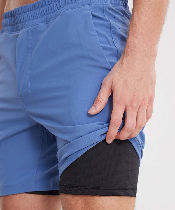 Short Para Hombre AzulMedio image number null