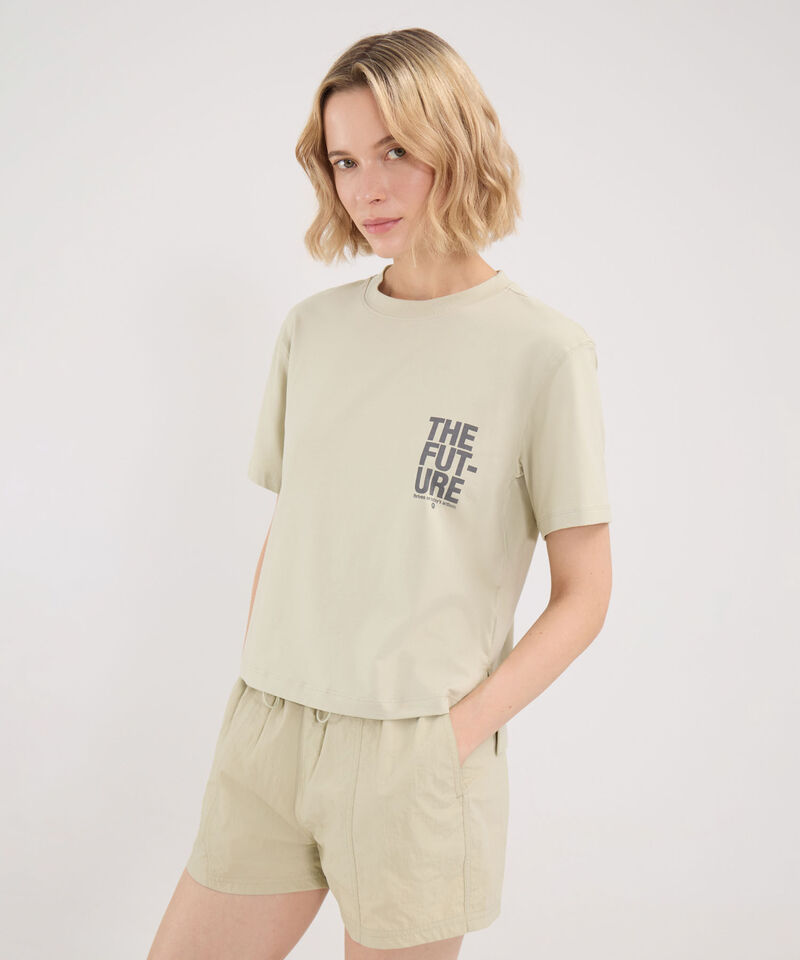 Camiseta Para Mujer VerdeClaro