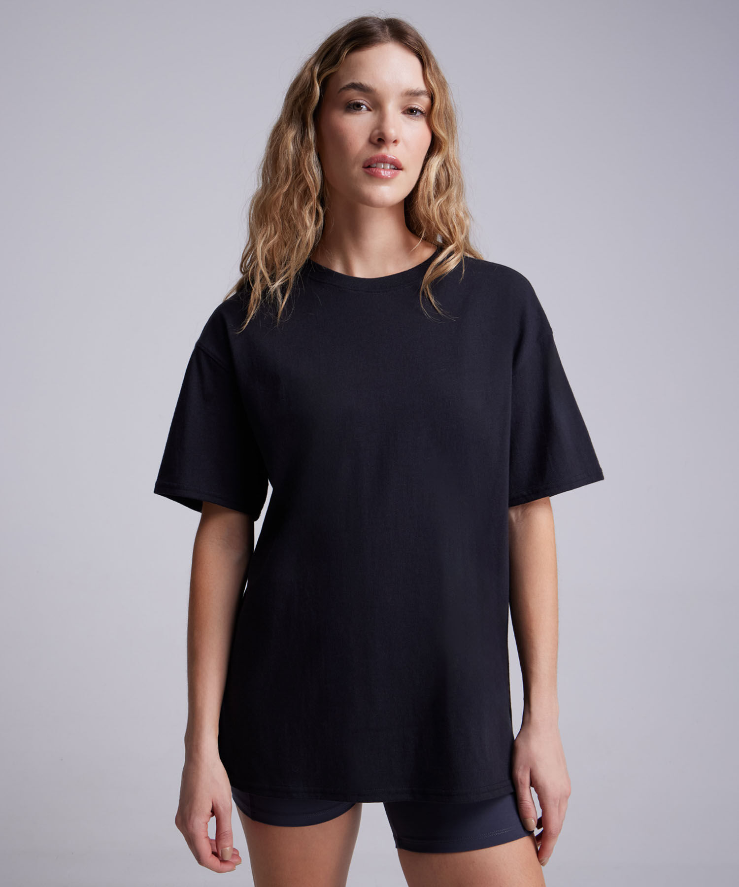 Camiseta Para Mujer Negro
