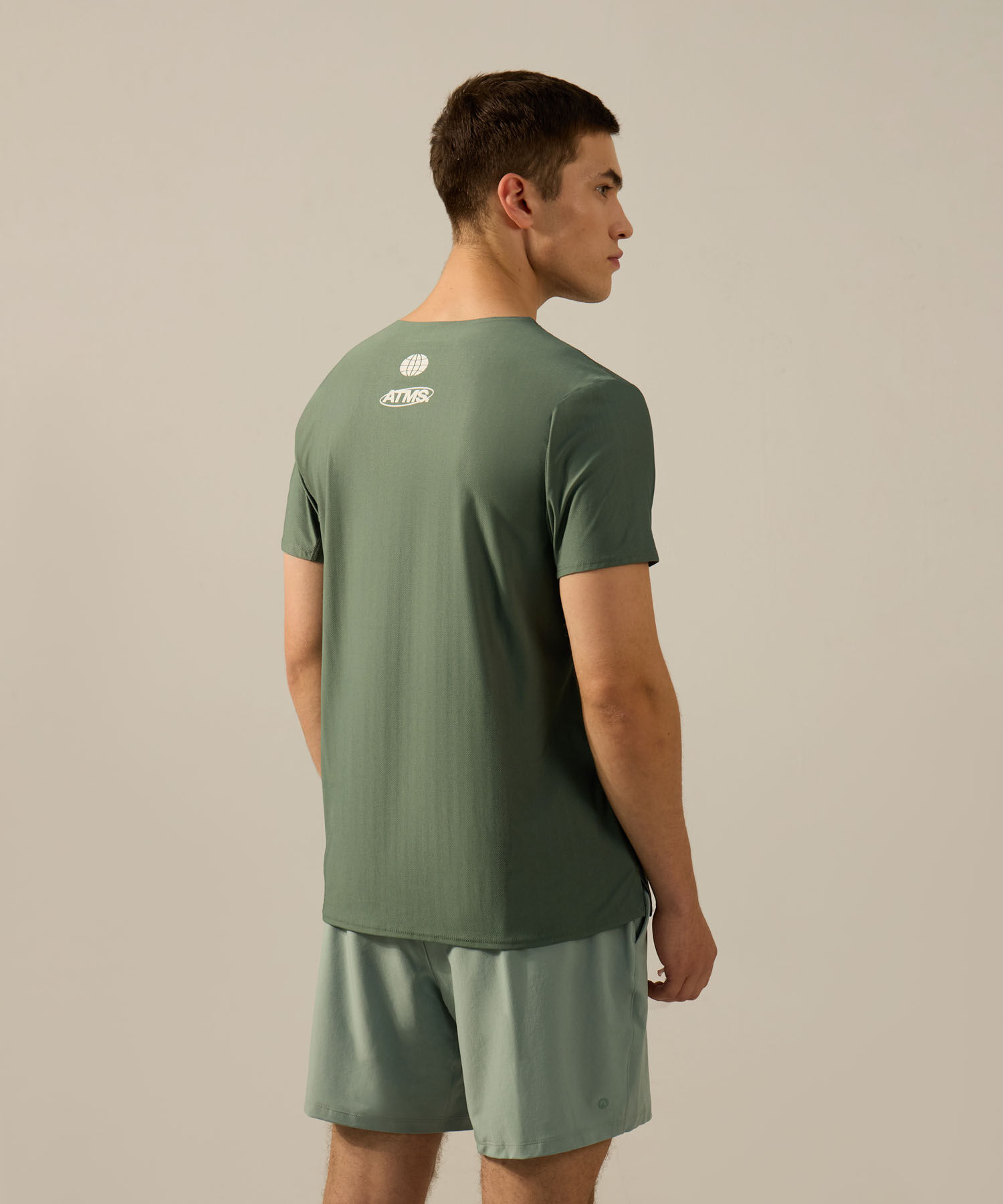 Camiseta Para Hombre Verde
