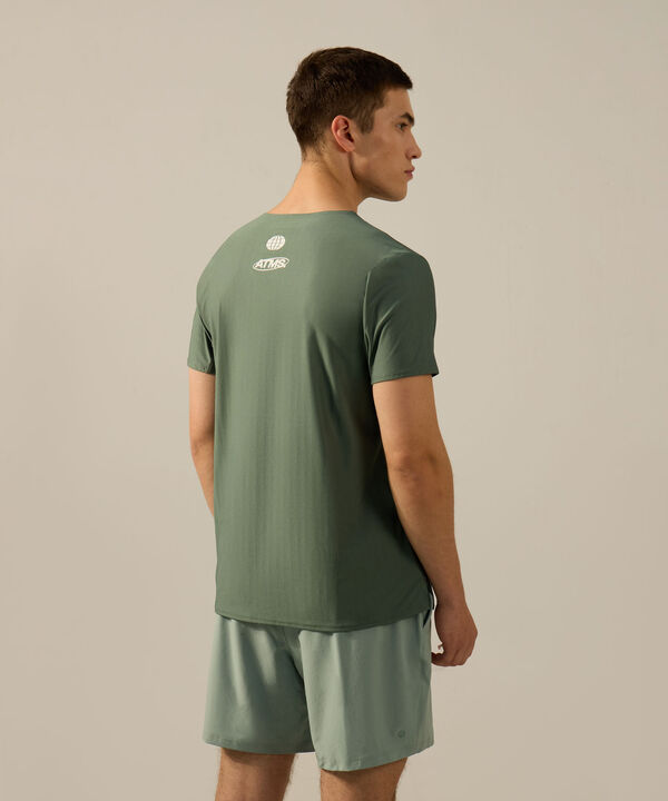 Camiseta Para Hombre Verde