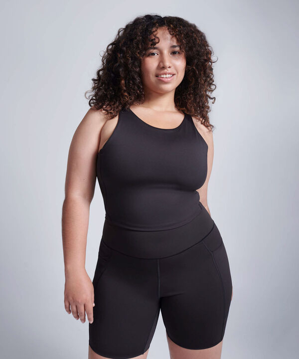 Top Para Mujer Negro image number null
