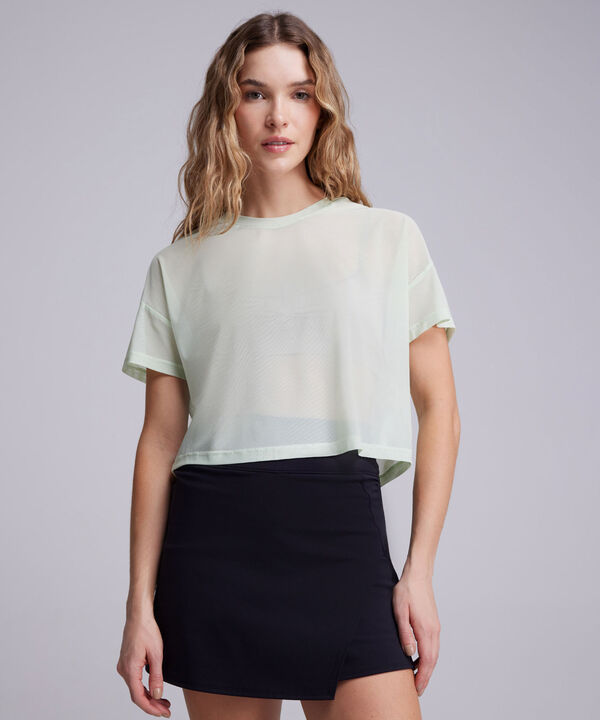 Camiseta Para Mujer VerdeClaro image number null