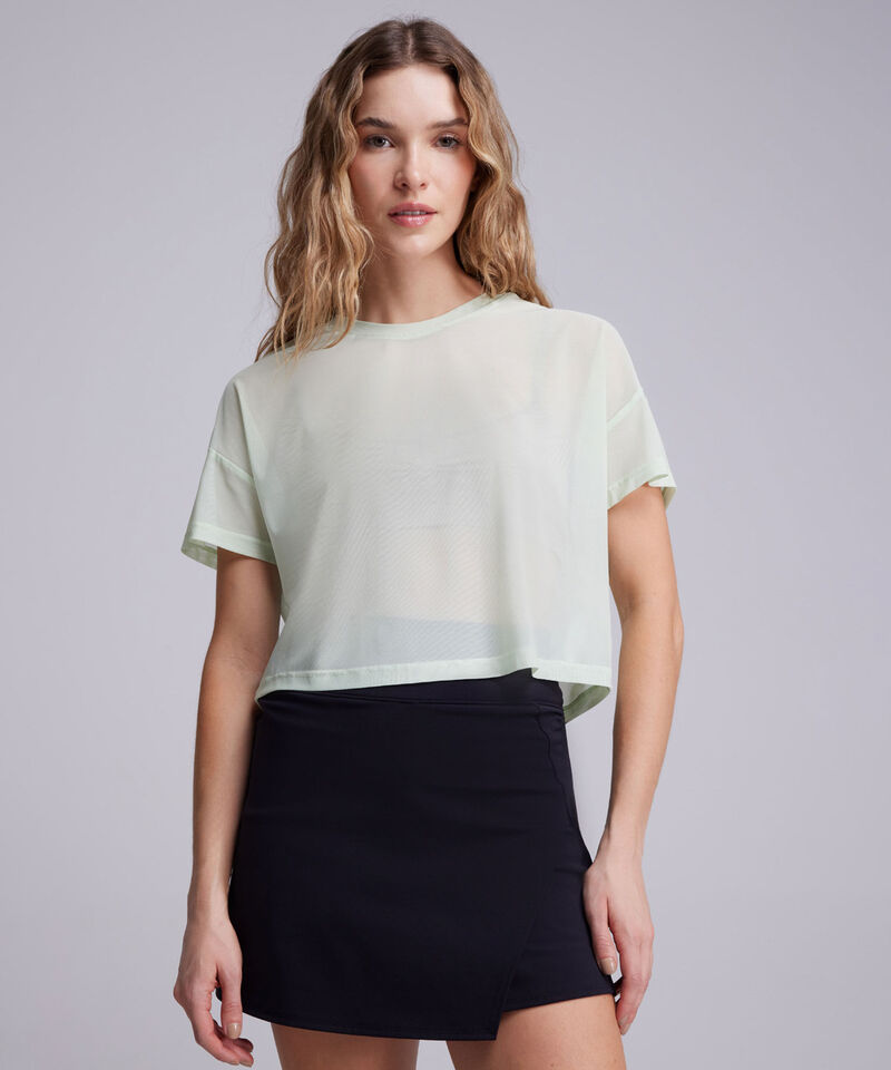 Camiseta Para Mujer VerdeClaro
