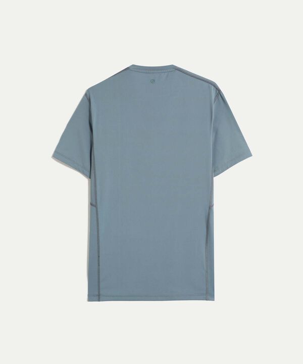 Camiseta Para Hombre AzulMedio image number null
