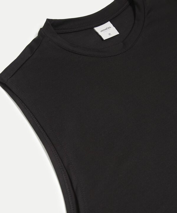 Camiseta Para Hombre Negro image number null