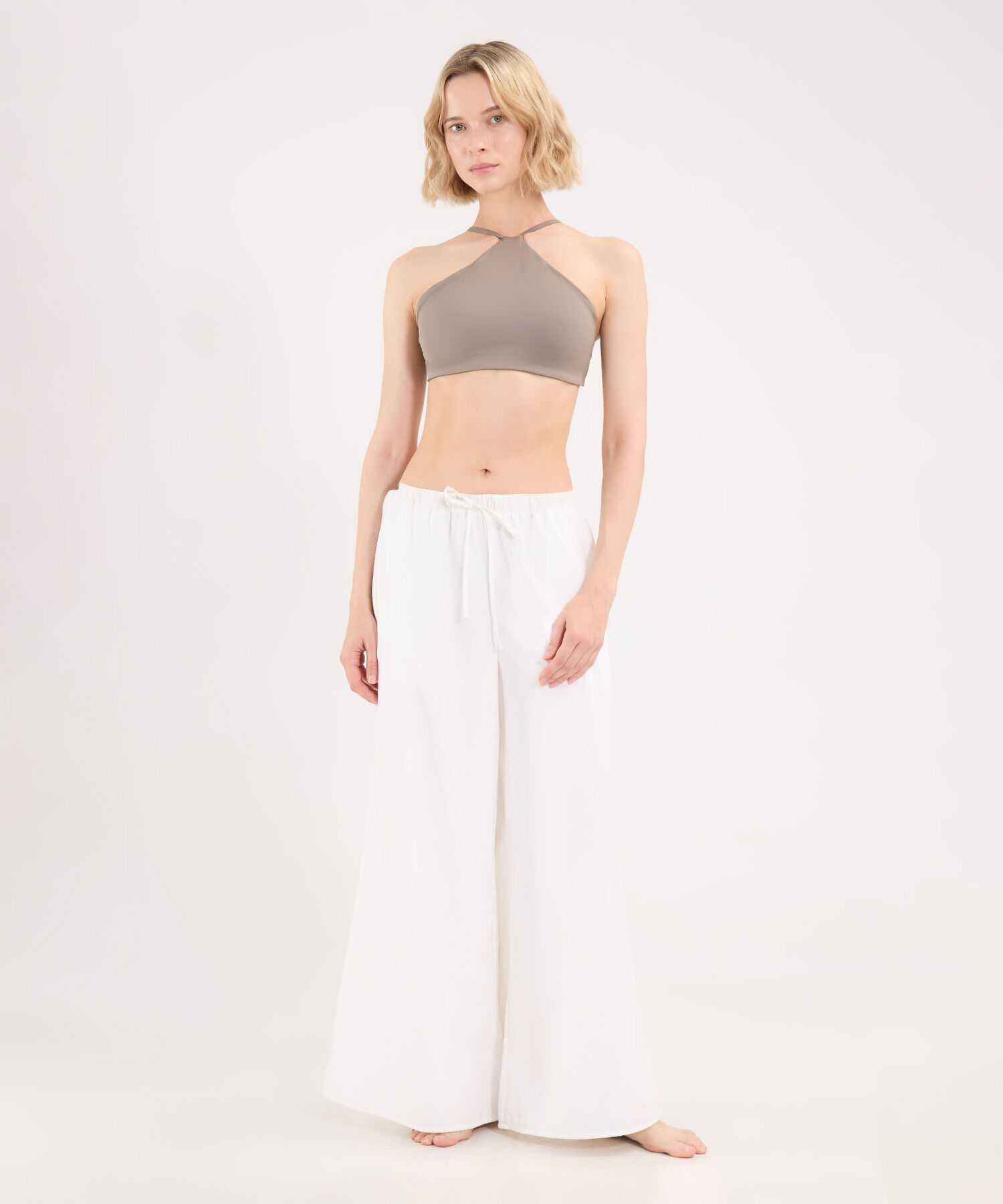 Pantalon Para Mujer Marfil