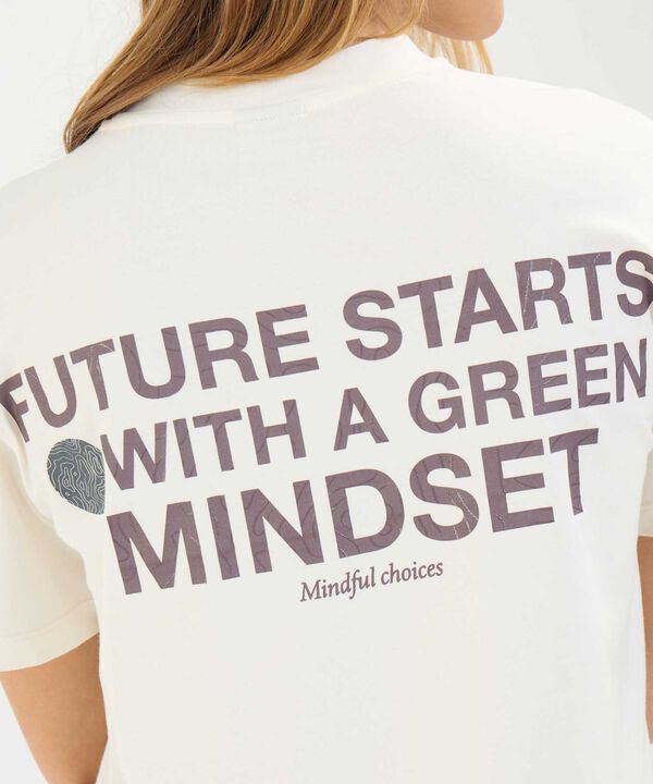 Camiseta Para Mujer Marfil