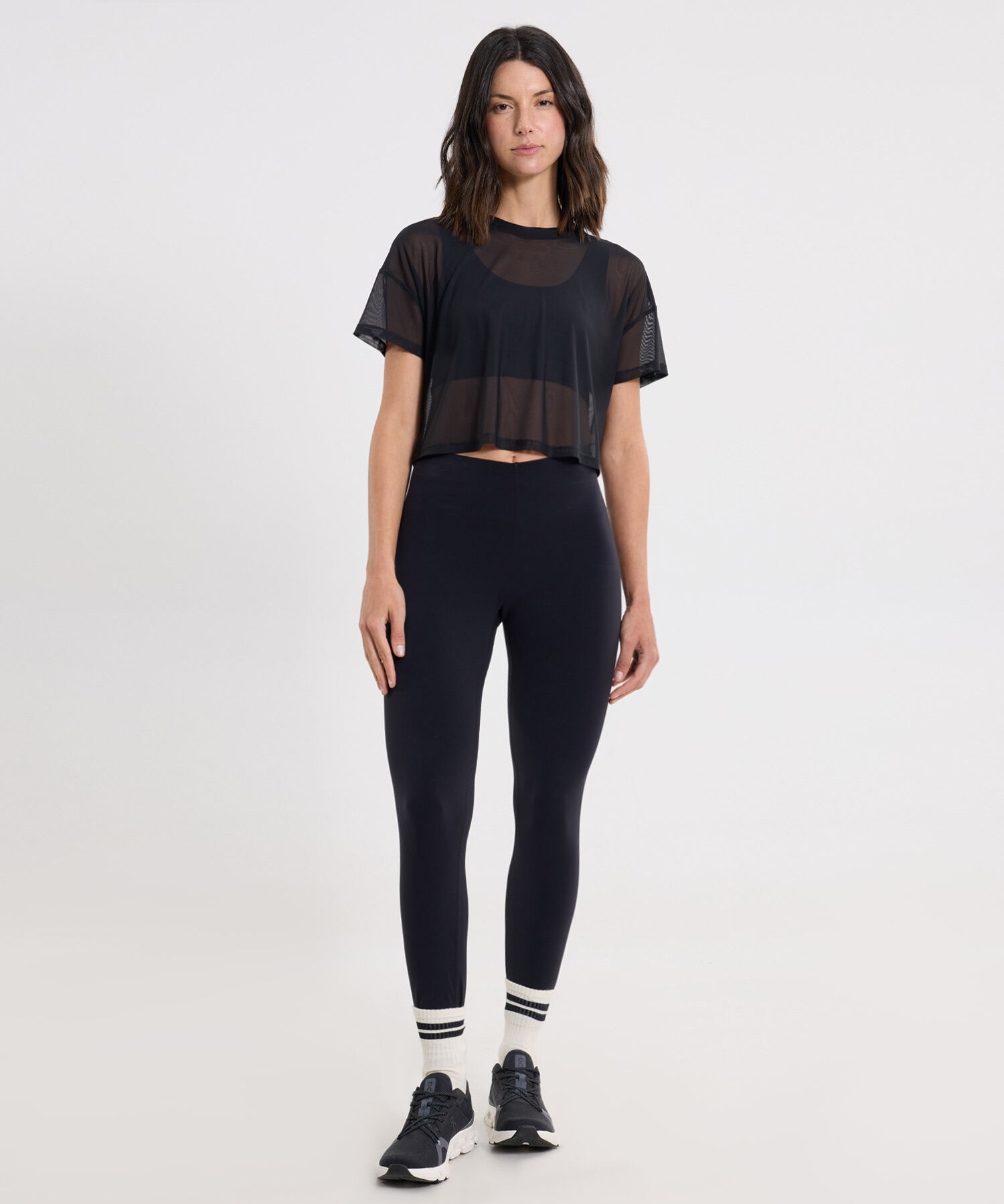 Camiseta Para Mujer Negro