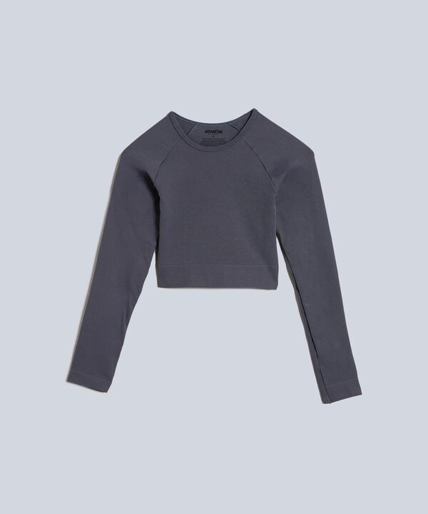 Camiseta Para Mujer GrisOscuro