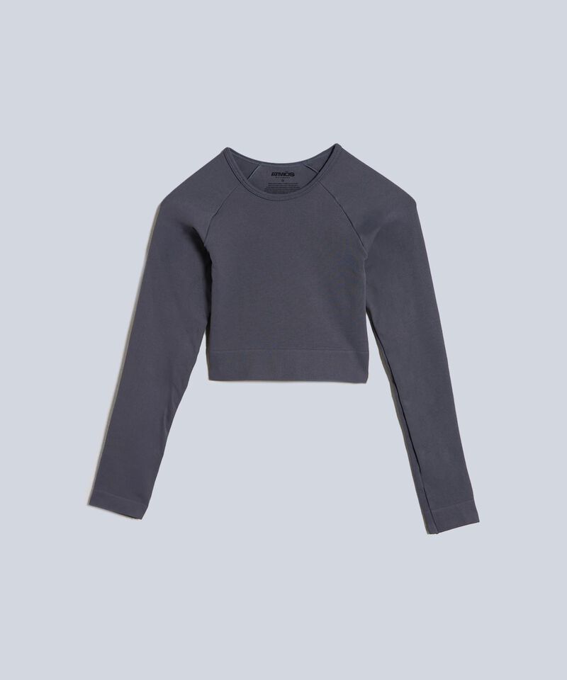 Camiseta Para Mujer GrisOscuro