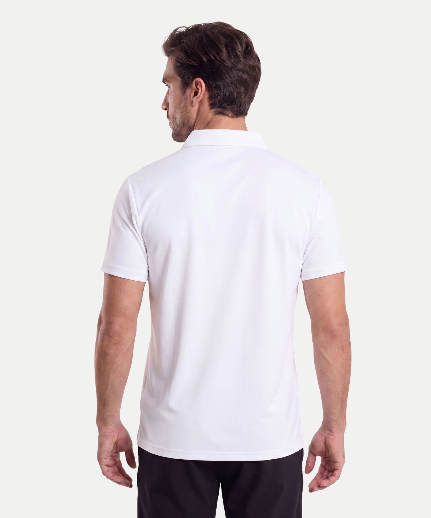 Polo Para Hombre Blanco