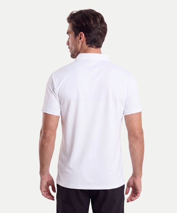 Polo Para Hombre Blanco