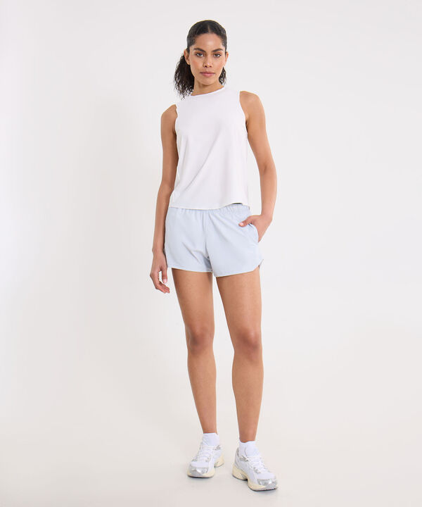 Short Para Mujer AzulClaro image number null