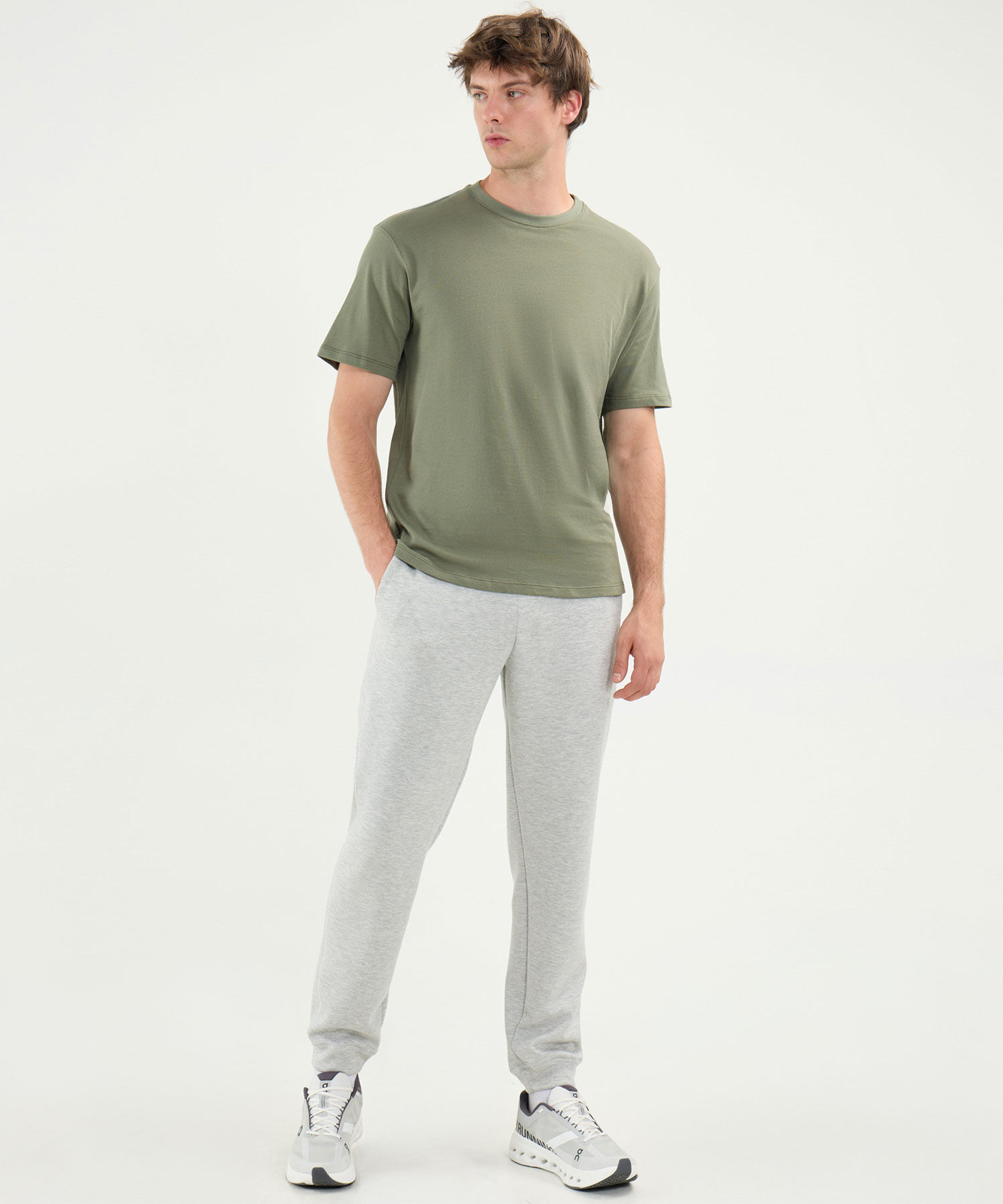 Camiseta Para Hombre Verde