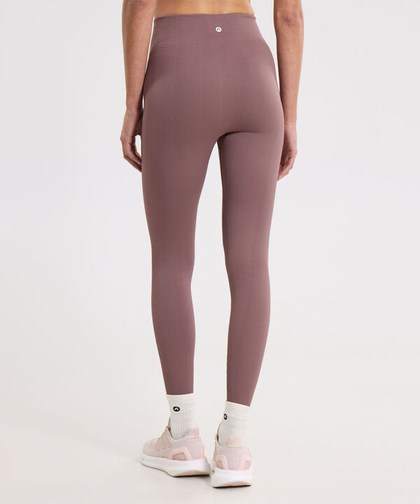 Leggins Seamless Acanalado, Cafe