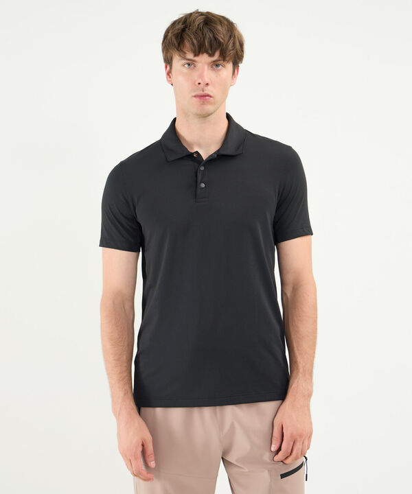 Polo Para Hombre Negro image number null