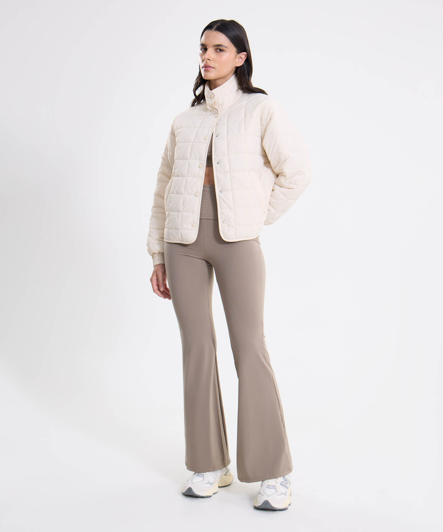 Chaqueta Para Mujer Beige