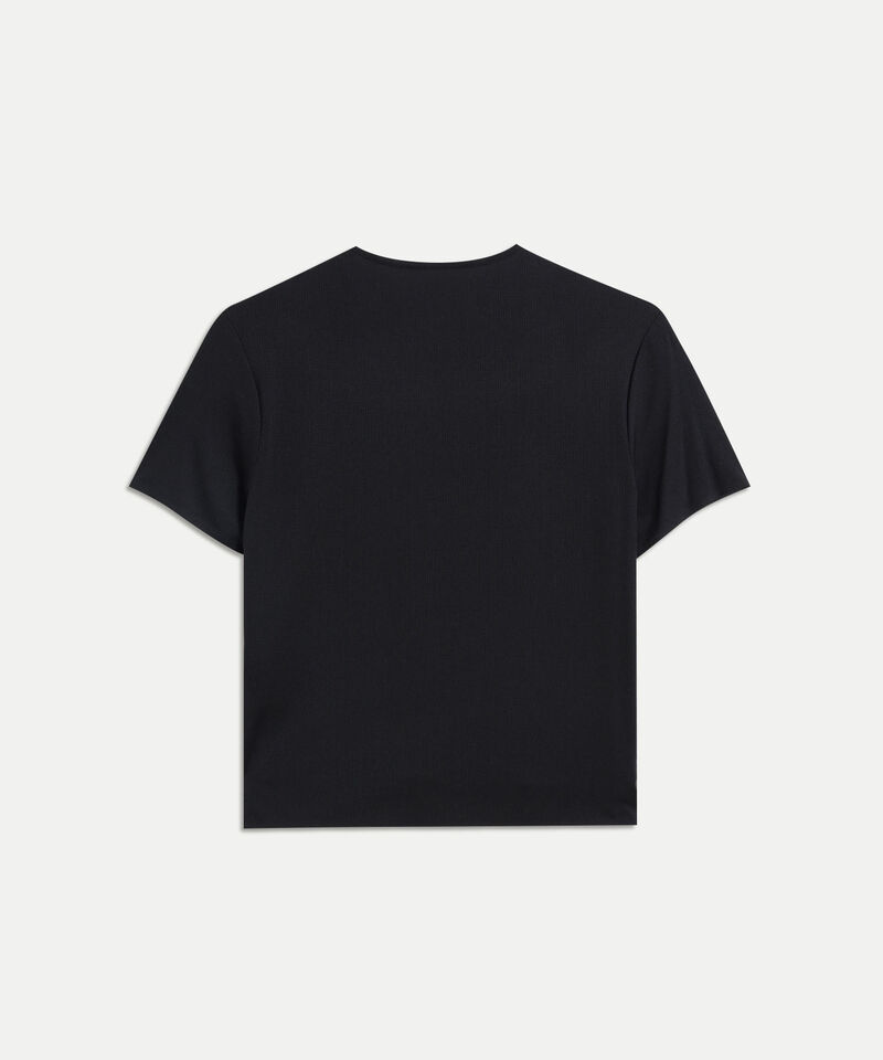 Camiseta Para Mujer Negro