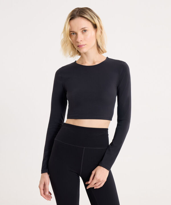 Camiseta Para Mujer Negro image number null