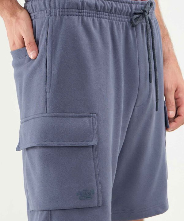 Bermuda Para Hombre Gris image number null