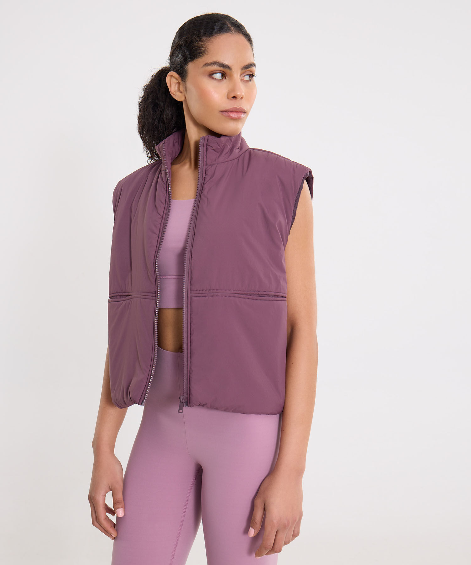 Chaleco Para Mujer Morado