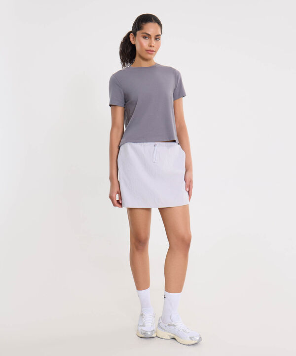 Falda Para Mujer Gris image number null