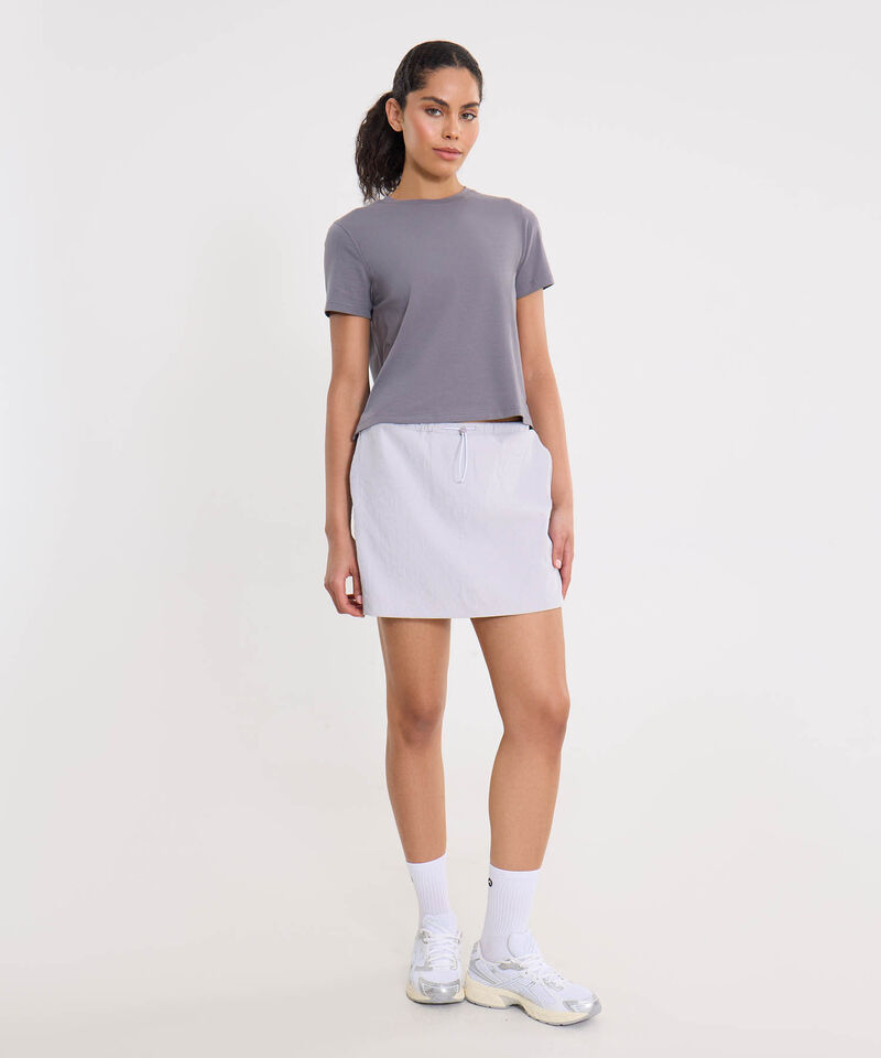 Falda Para Mujer Gris