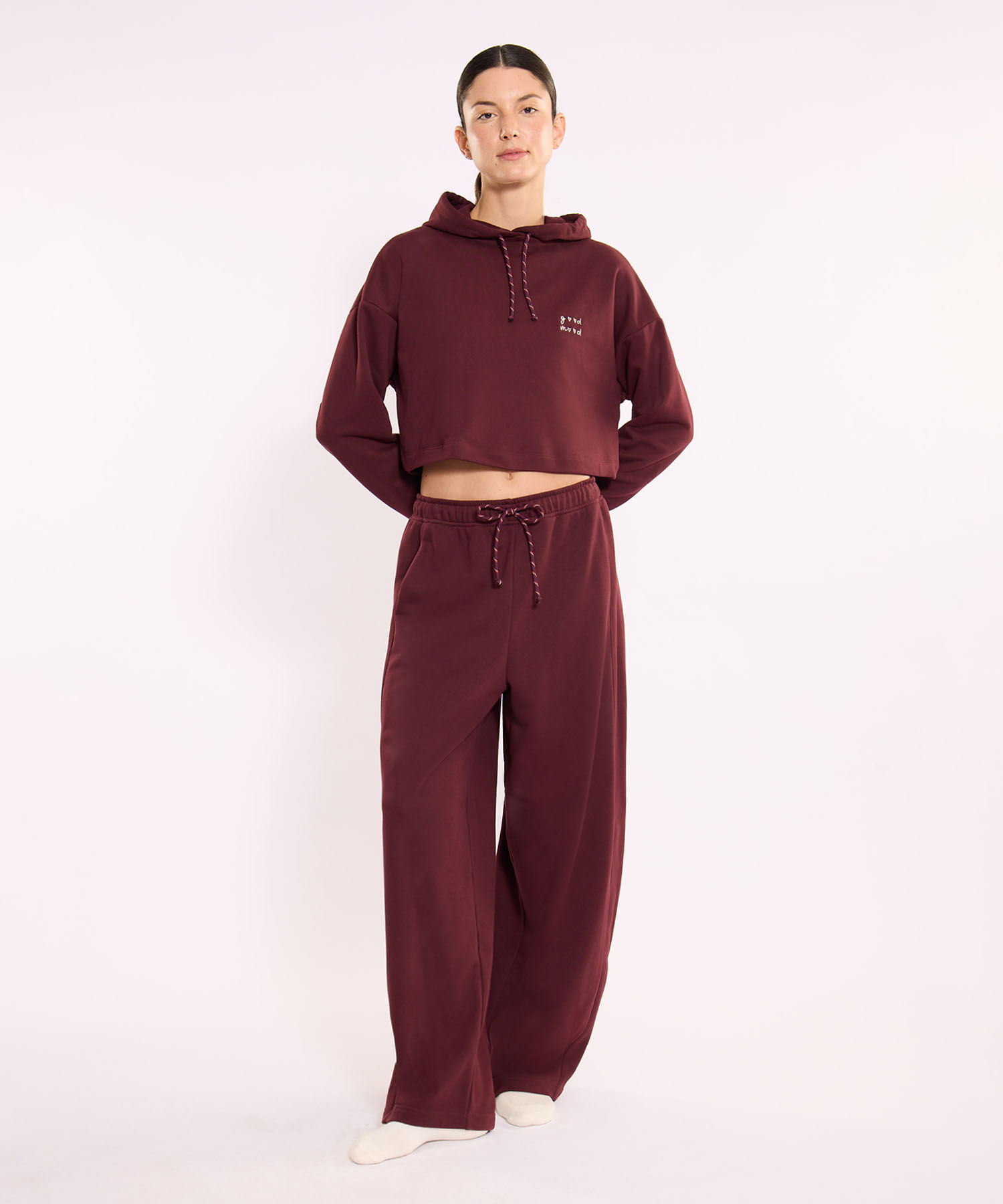 Pantalon Para Mujer Vino