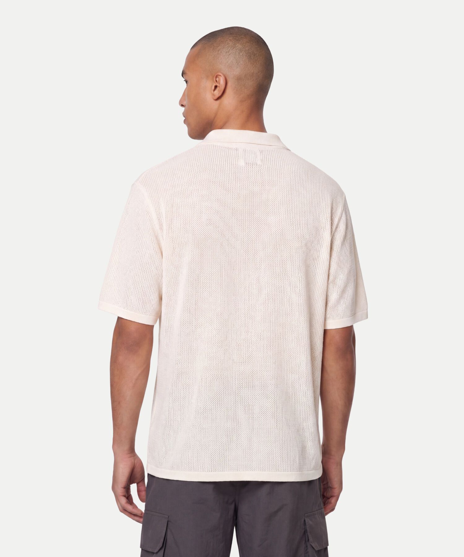 Polo Para Hombre Crema