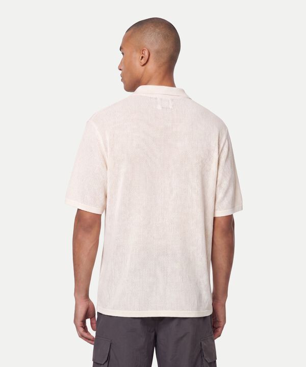 Polo Para Hombre Crema