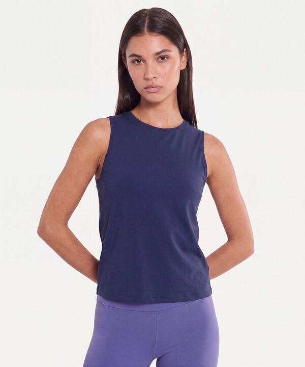 Camiseta Para Mujer Azul image number null