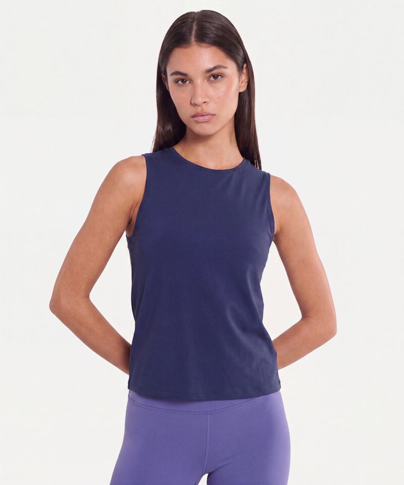 Camiseta Para Mujer Azul