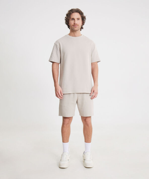 Camiseta Para Hombre Beige