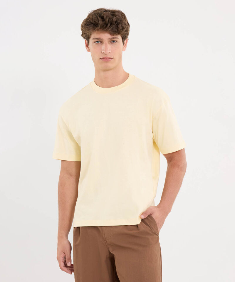 Camiseta Para Hombre Crema