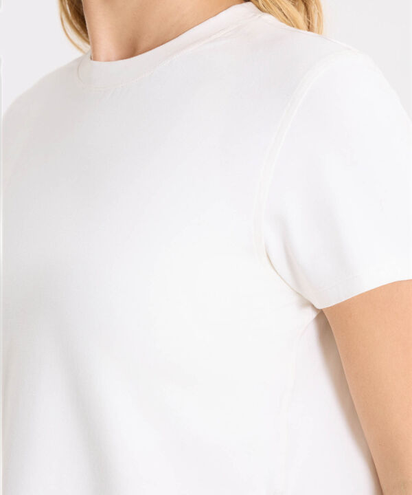 Camiseta Para Mujer Marfil image number null