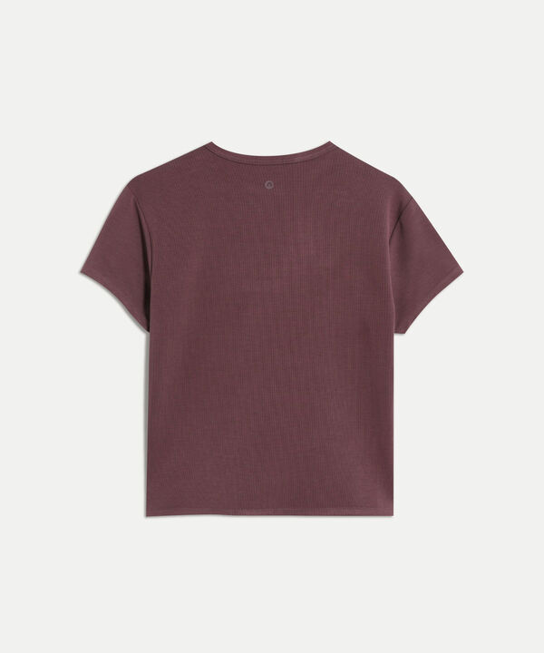 Camiseta Para Mujer CafeOscuro image number null