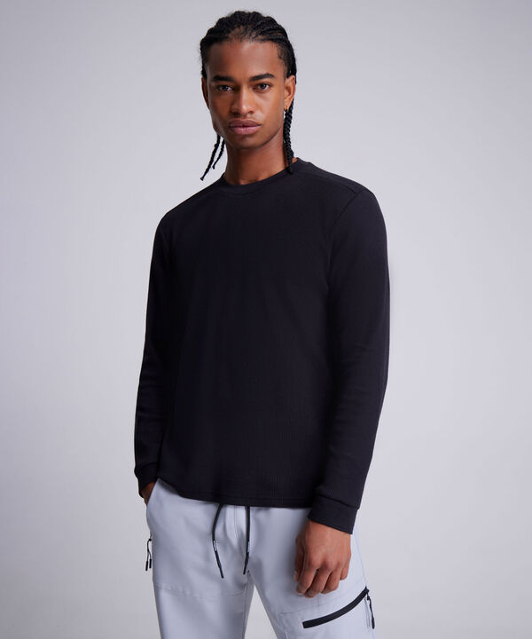 Camiseta Para Hombre Negro image number null