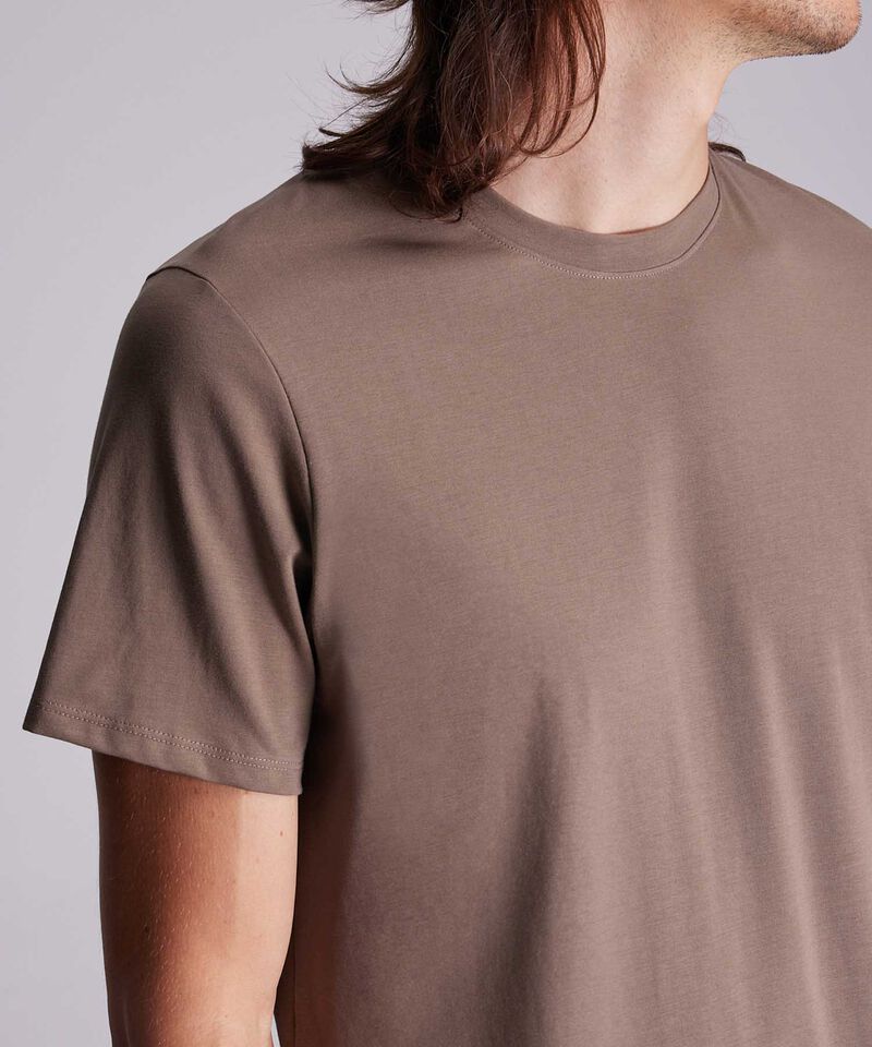 Camiseta Para Hombre Cafe