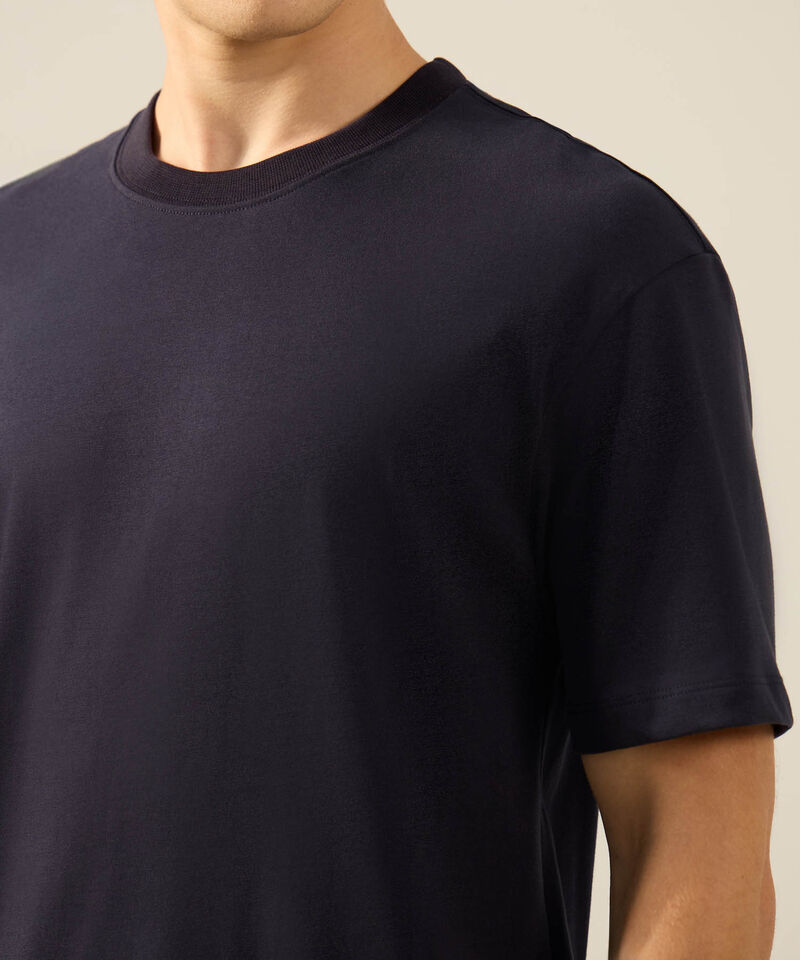 Camiseta Para Hombre AzulOscuro