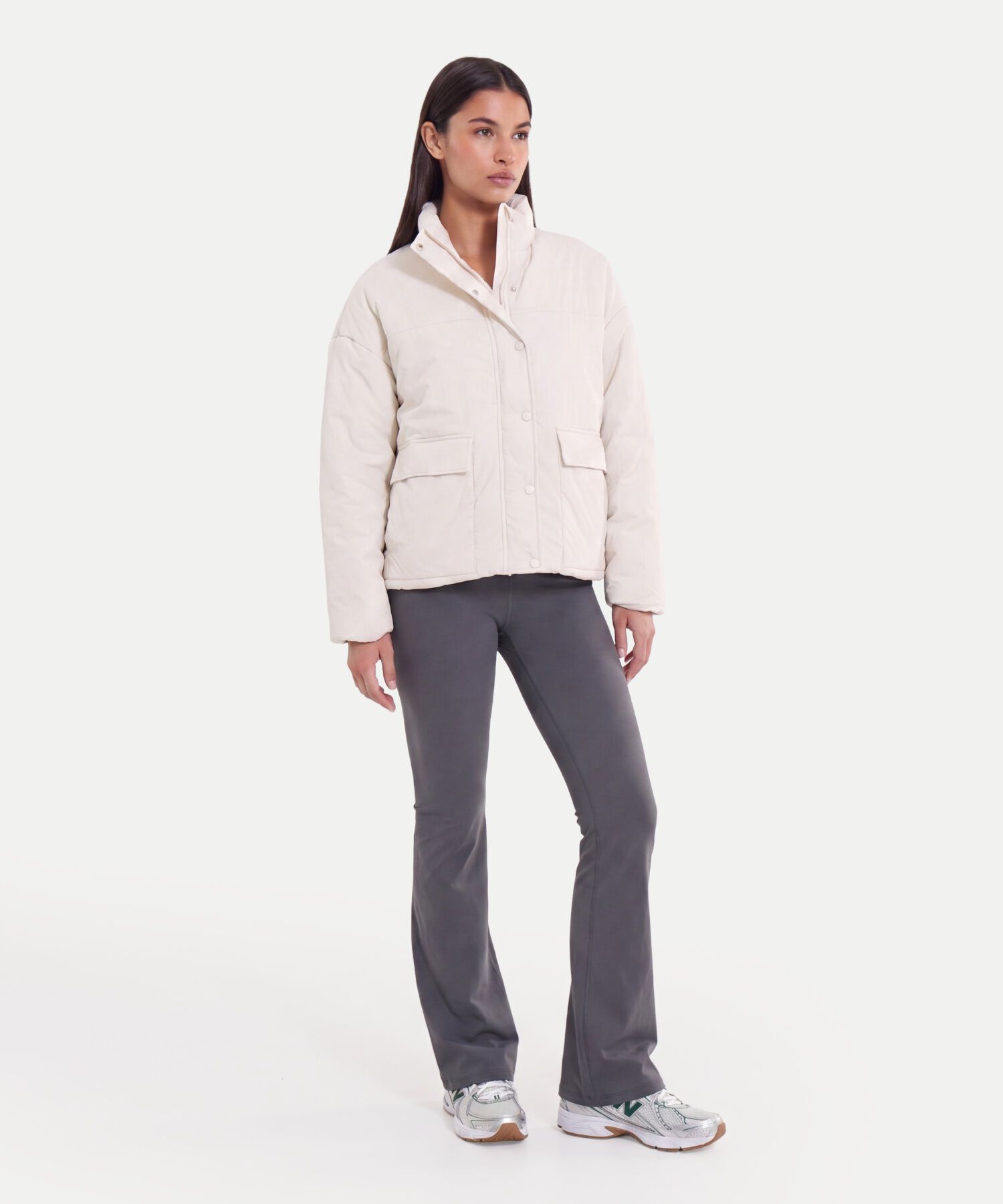Chaqueta Para Mujer Beige